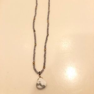 Choker with Marble Charm
